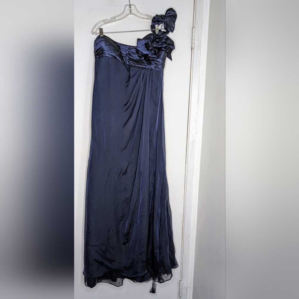 Rickie Freeman Teri Jon  One Shoulder Gown PROM Dress